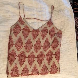 Coral and Cream Soprano Mini Dress